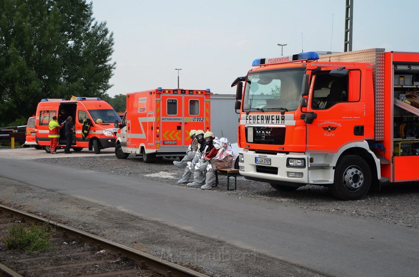 Kesselwagen undicht Gueterbahnhof Koeln Kalk Nord P054.JPG